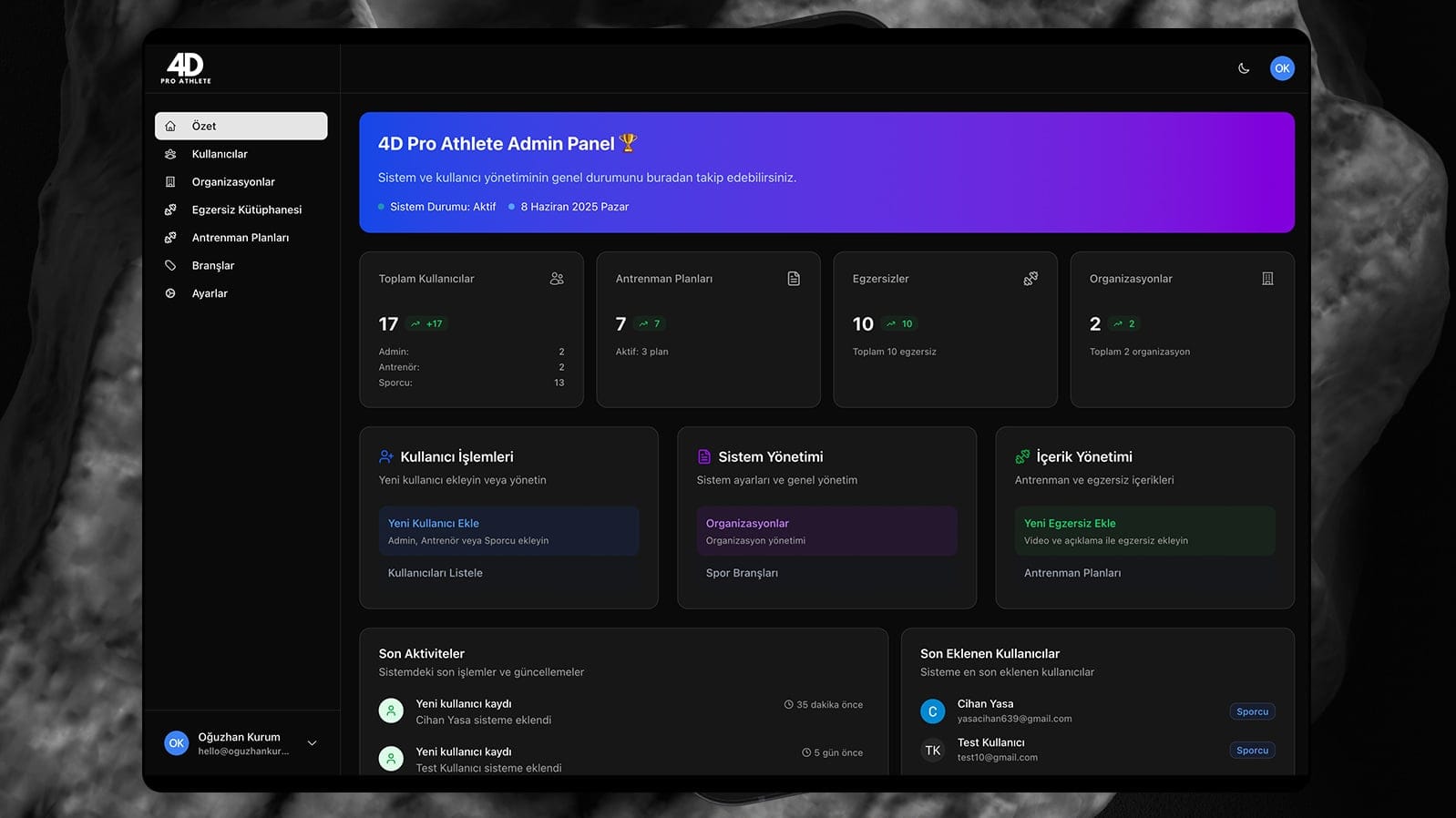 4D Pro Athlete projesi görsel 4 - Mobil Uygulama galeri